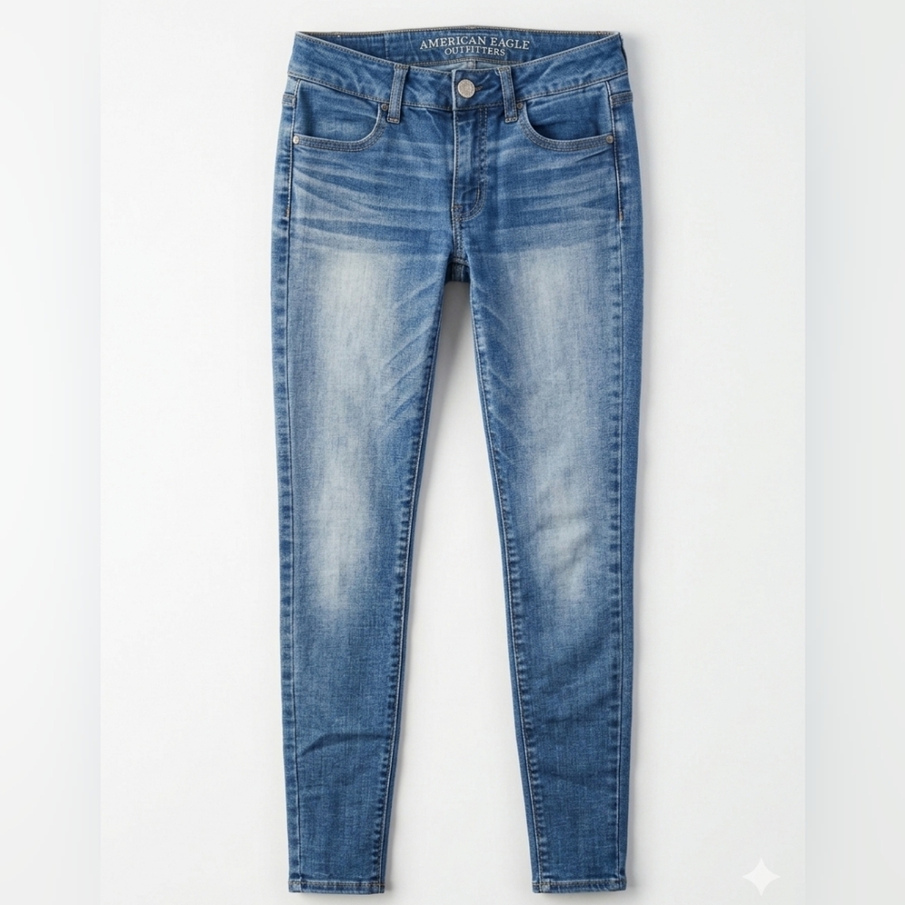 American Eagle Super Stretch Jeggings Size 2 Long